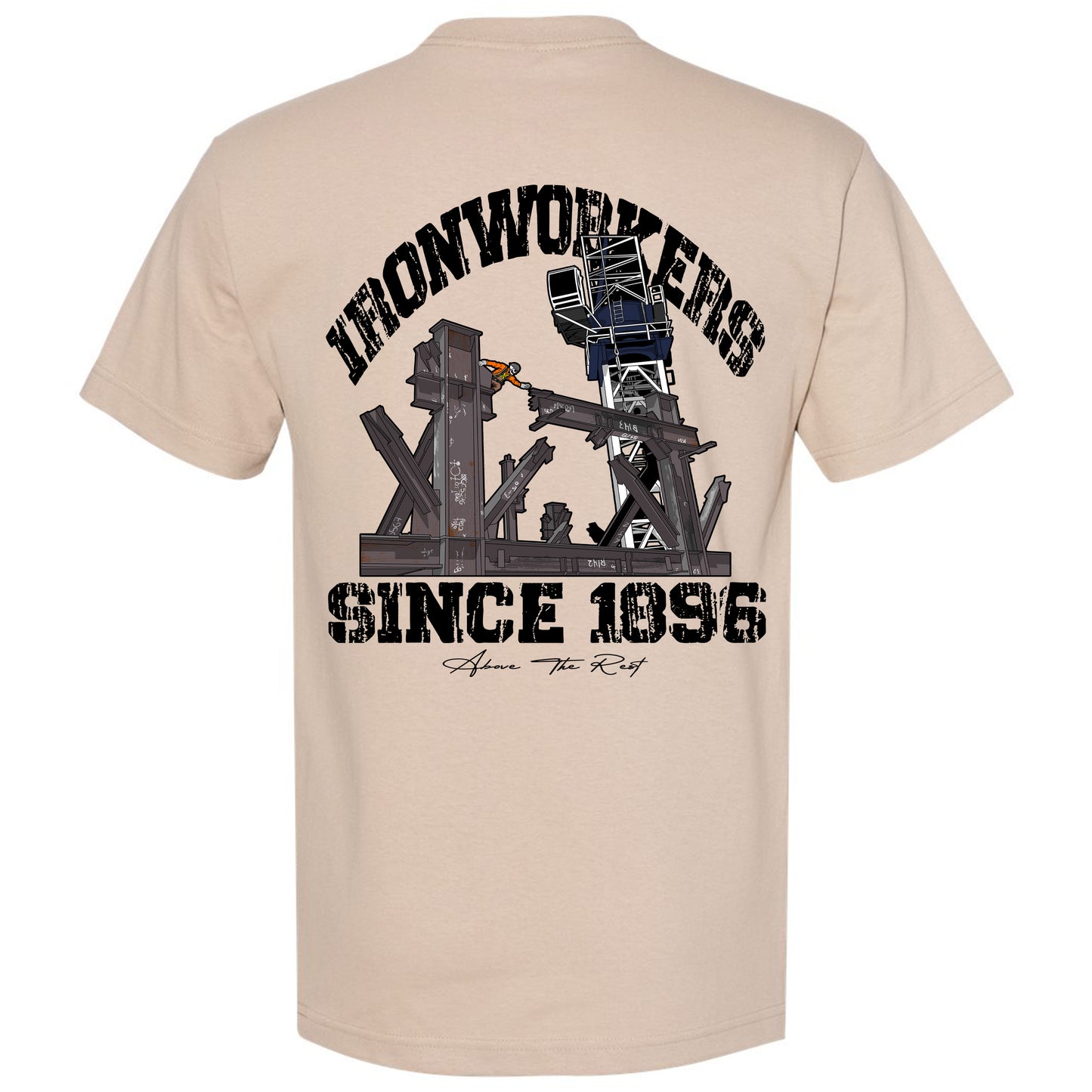 IRONWORKER SINCE 1896 T-SHIRT