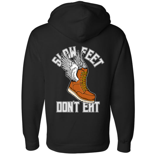 SLOW FEET DON'T EAT PULLOVER HOODIE