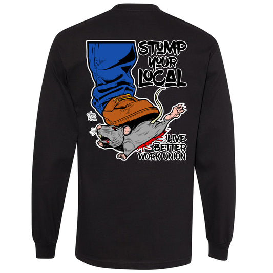 STOMP YOUR LOCAL RAT LONG SLEEVE
