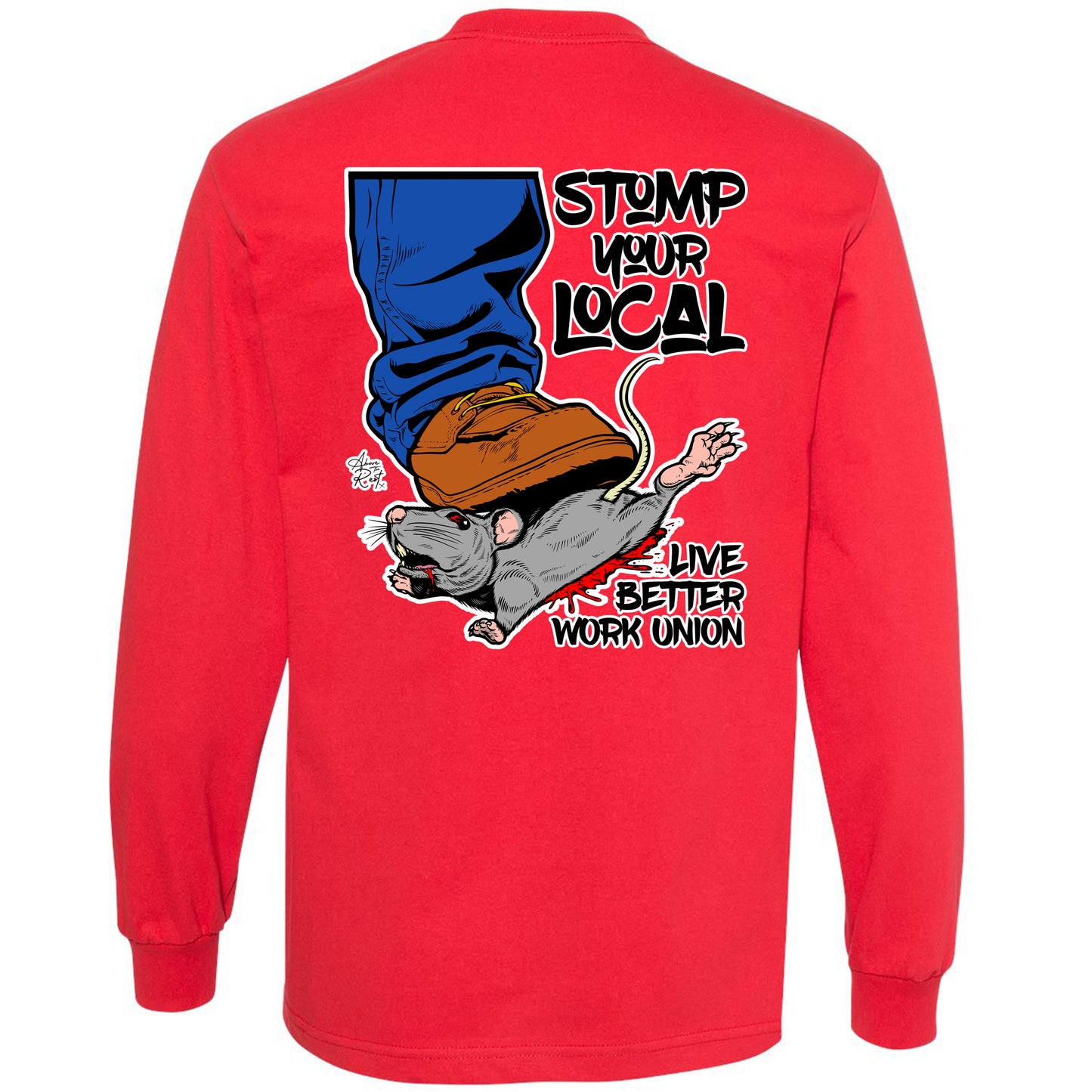 STOMP YOUR LOCAL RAT LONG SLEEVE