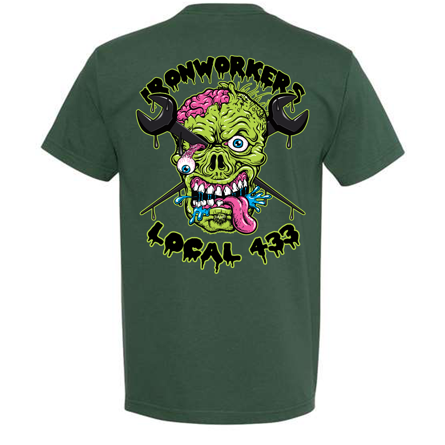 IW ZOMBIE LOCAL 433 T-SHIRT