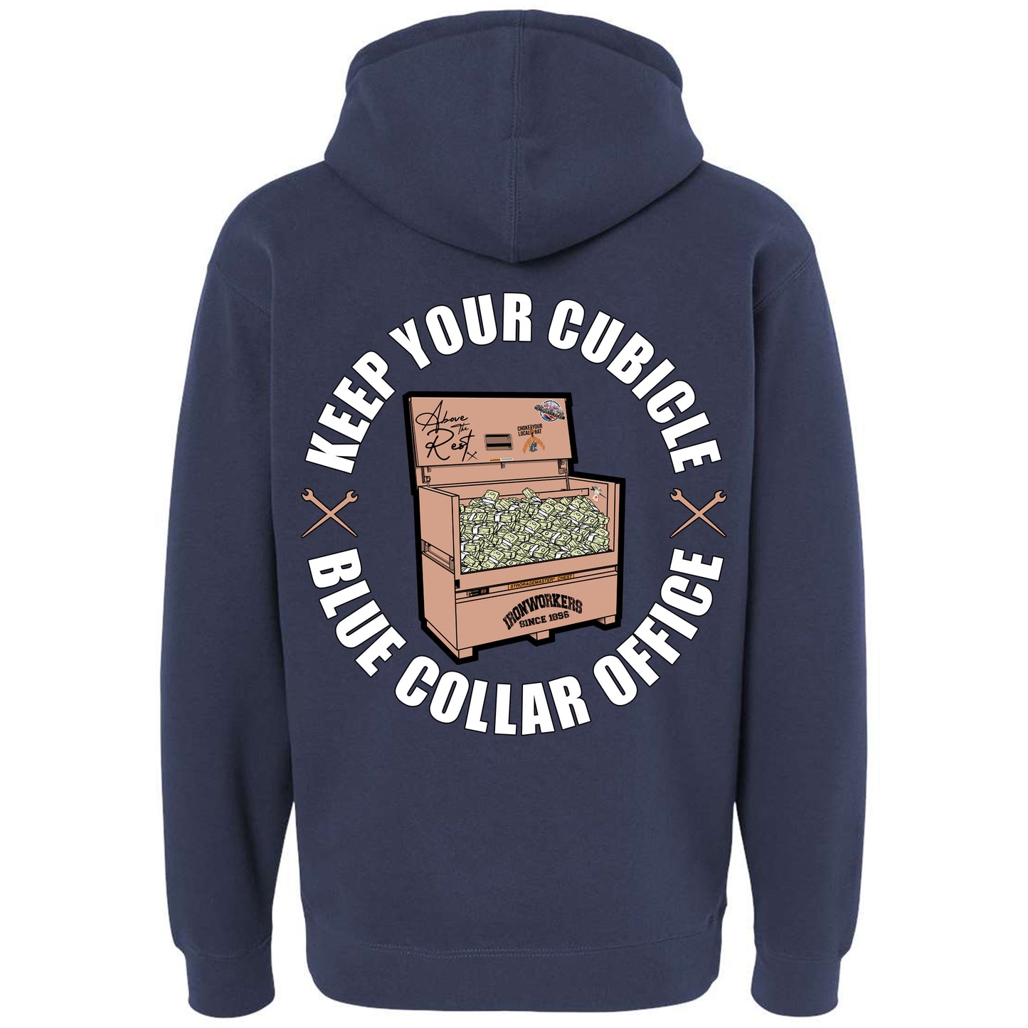 KEEP YOUR CUBICLE PULLOVER HOODIE