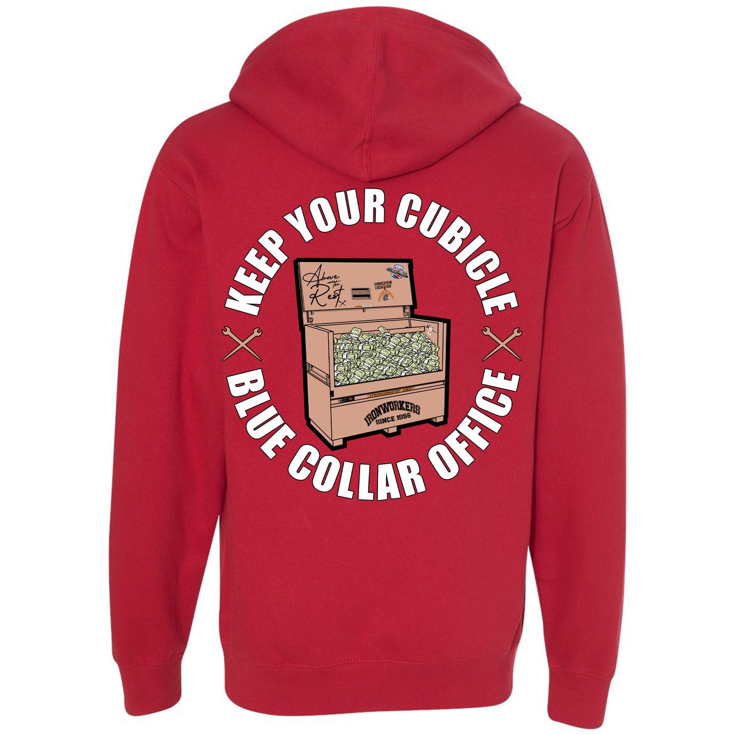 KEEP YOUR CUBICLE PULLOVER HOODIE