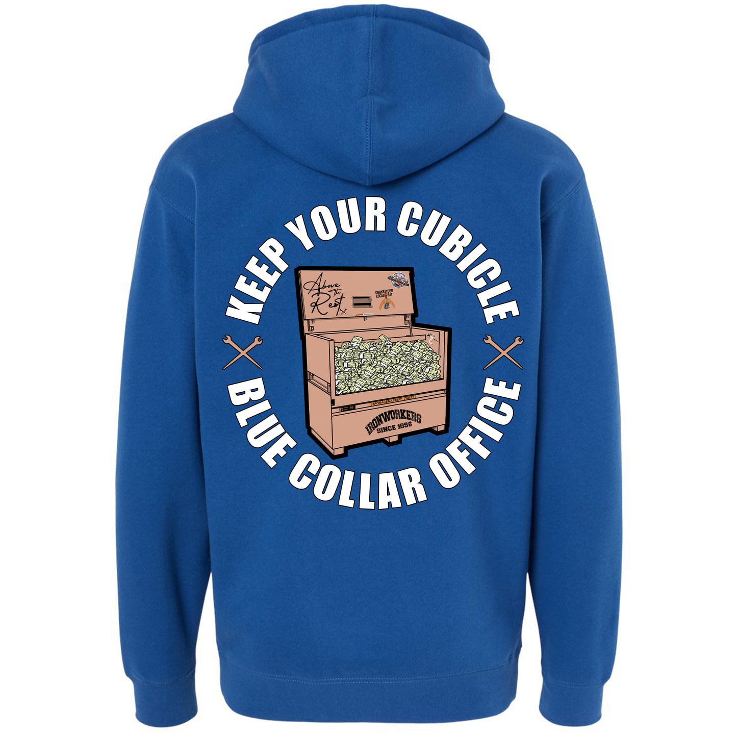 KEEP YOUR CUBICLE PULLOVER HOODIE