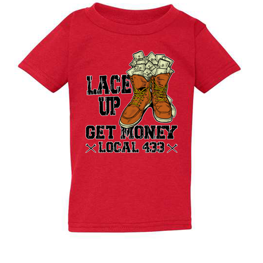 LACE UP TODDLER T-SHIRT 433