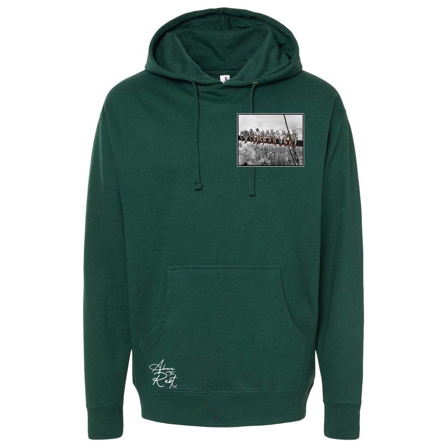 LUNCH ON BEAM PULLOVER HOODIE
