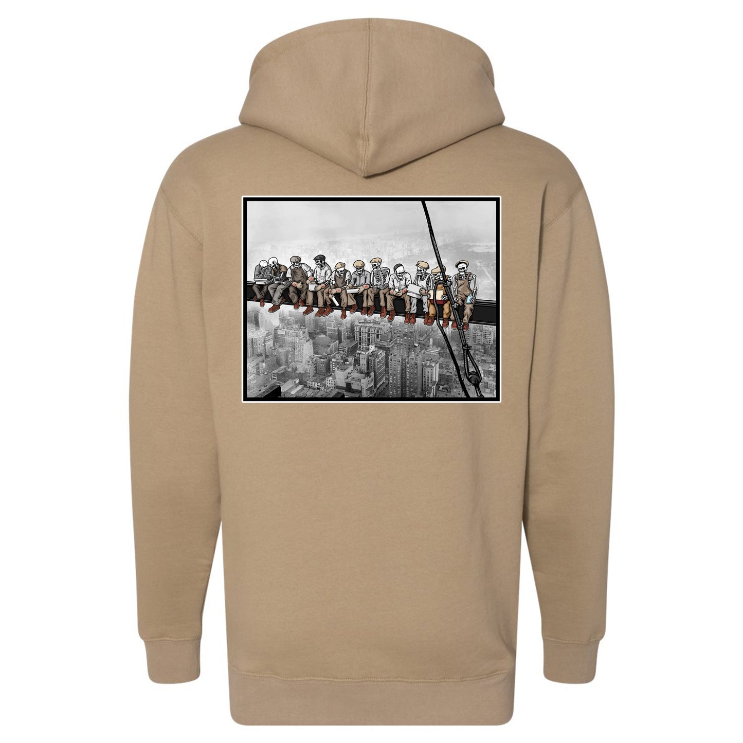 LUNCH ON BEAM PULLOVER HOODIE