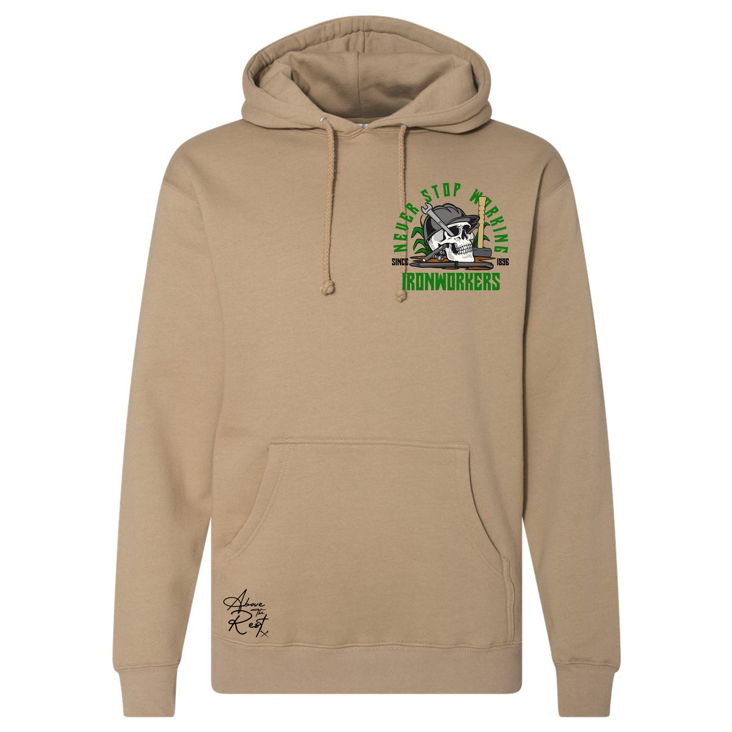 NEVER STOP PULLOVER HOODIE