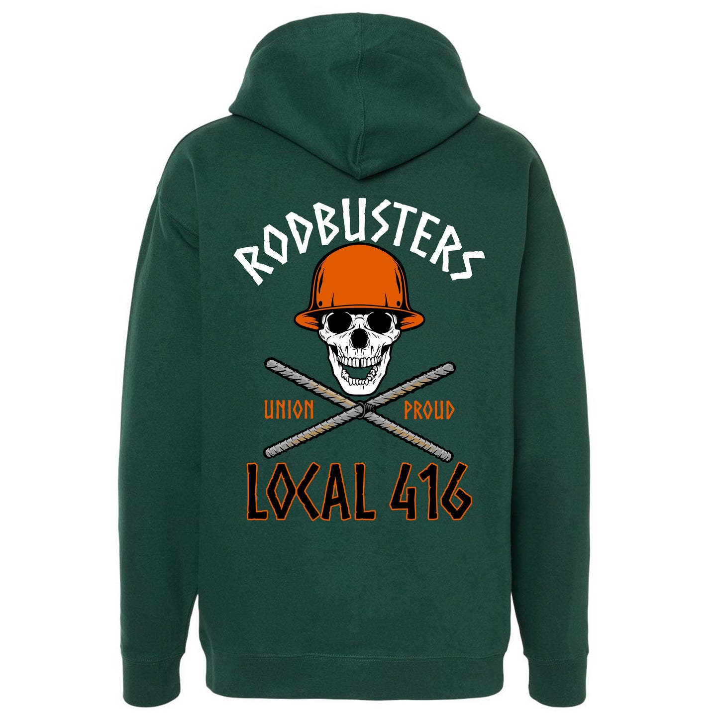REBAR UNION PROUD PULLOVER HOODIE LOCAL 416