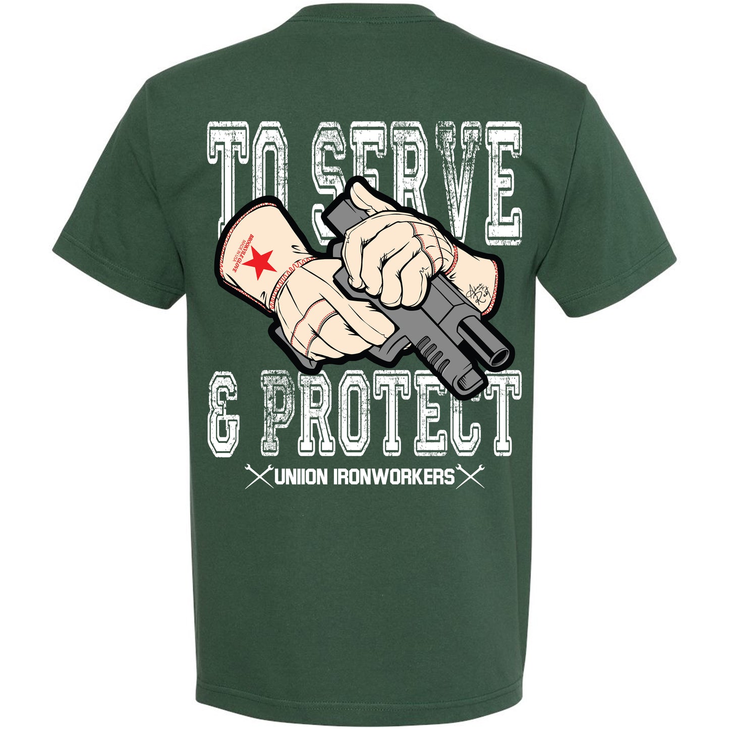 TO SERVE & PROTECT T-SHIRT