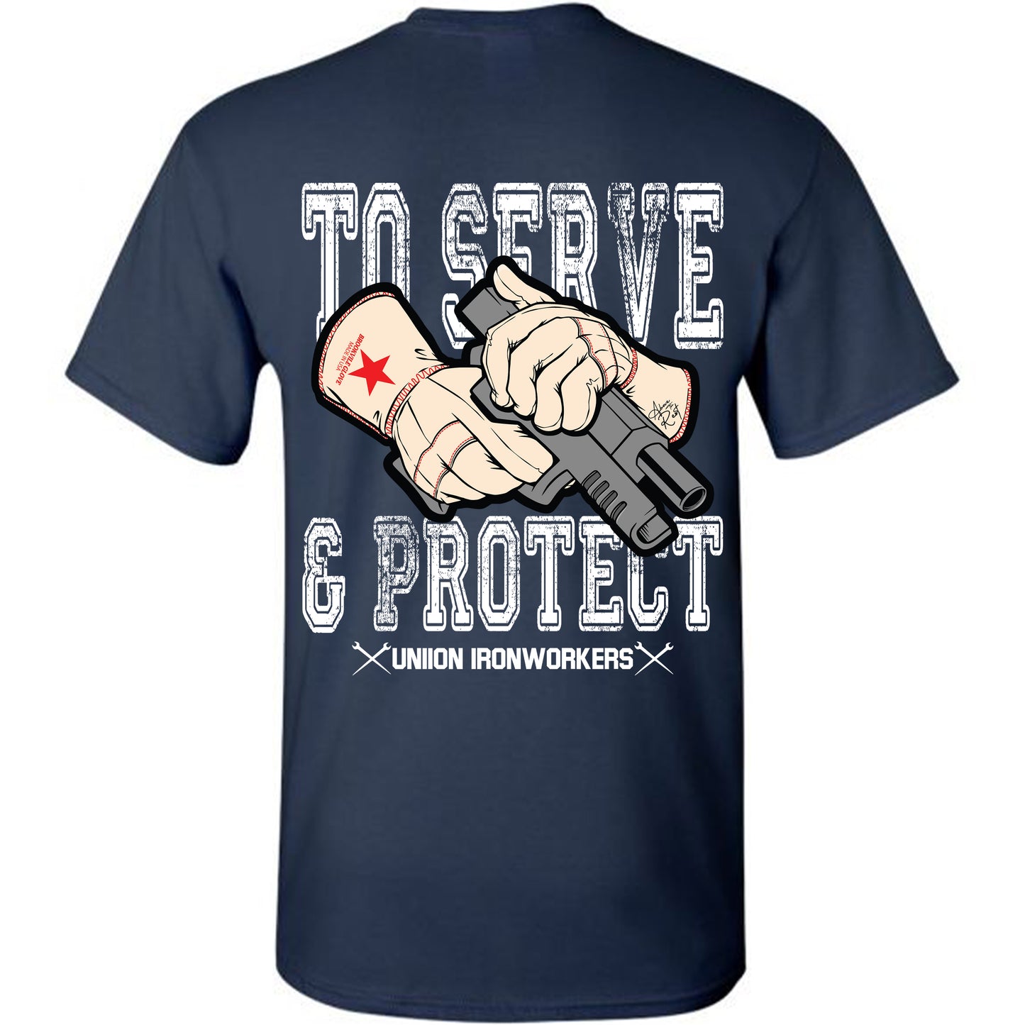 TO SERVE & PROTECT T-SHIRT