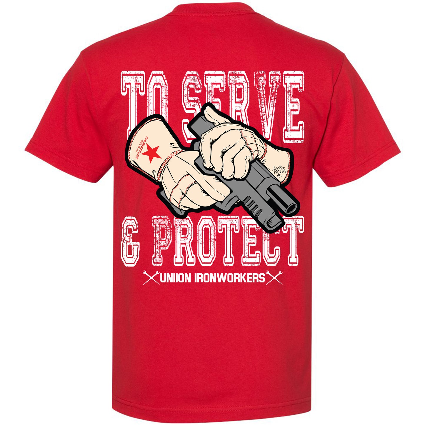 TO SERVE & PROTECT T-SHIRT