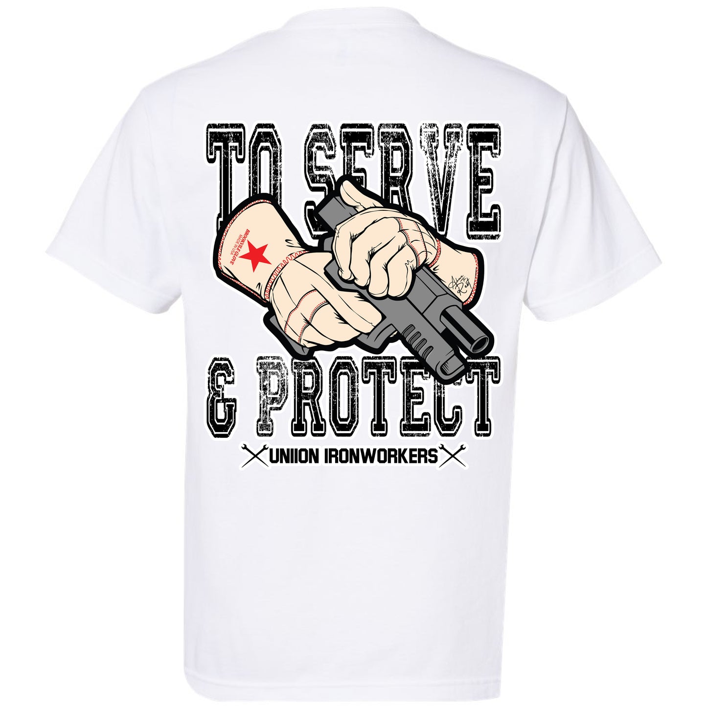 TO SERVE & PROTECT T-SHIRT