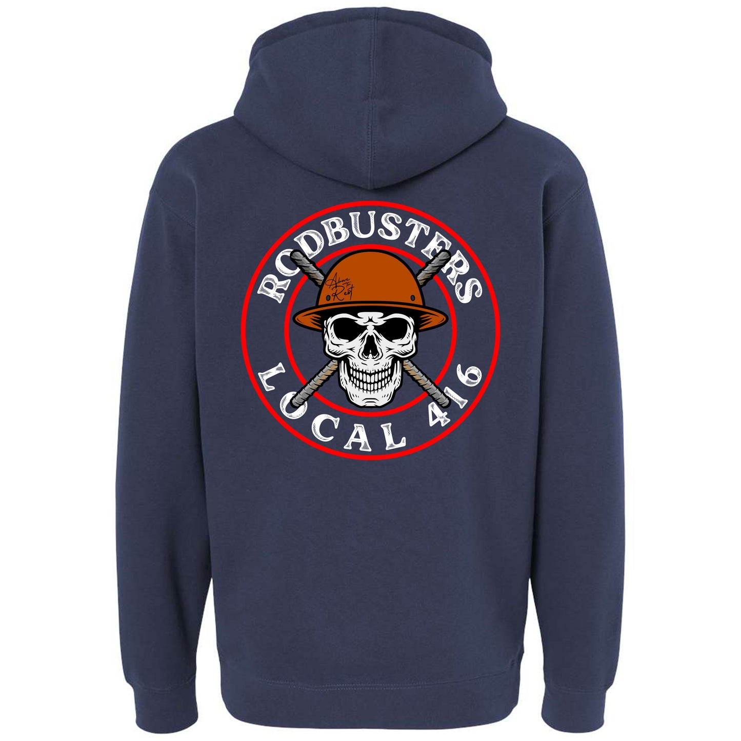 RODBUSTERS REBAR PULLOVER HOODIE LOCAL 416