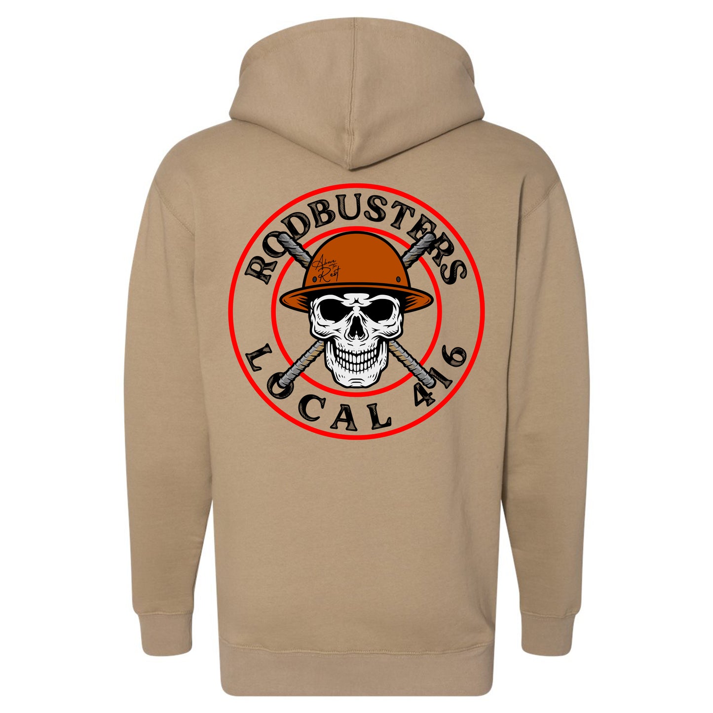 RODBUSTERS REBAR PULLOVER HOODIE LOCAL 416