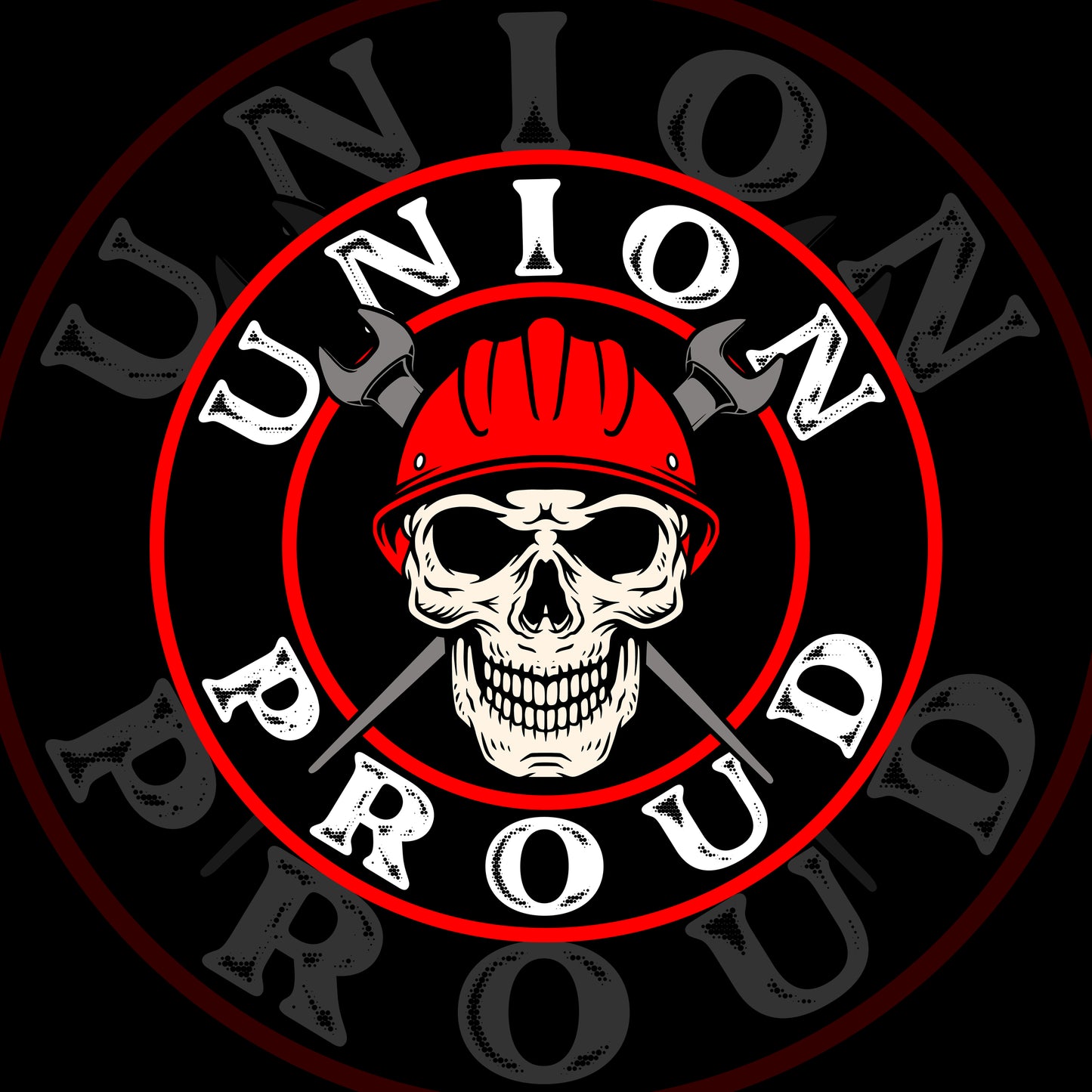 UNION PROUD SKELETON STICKER