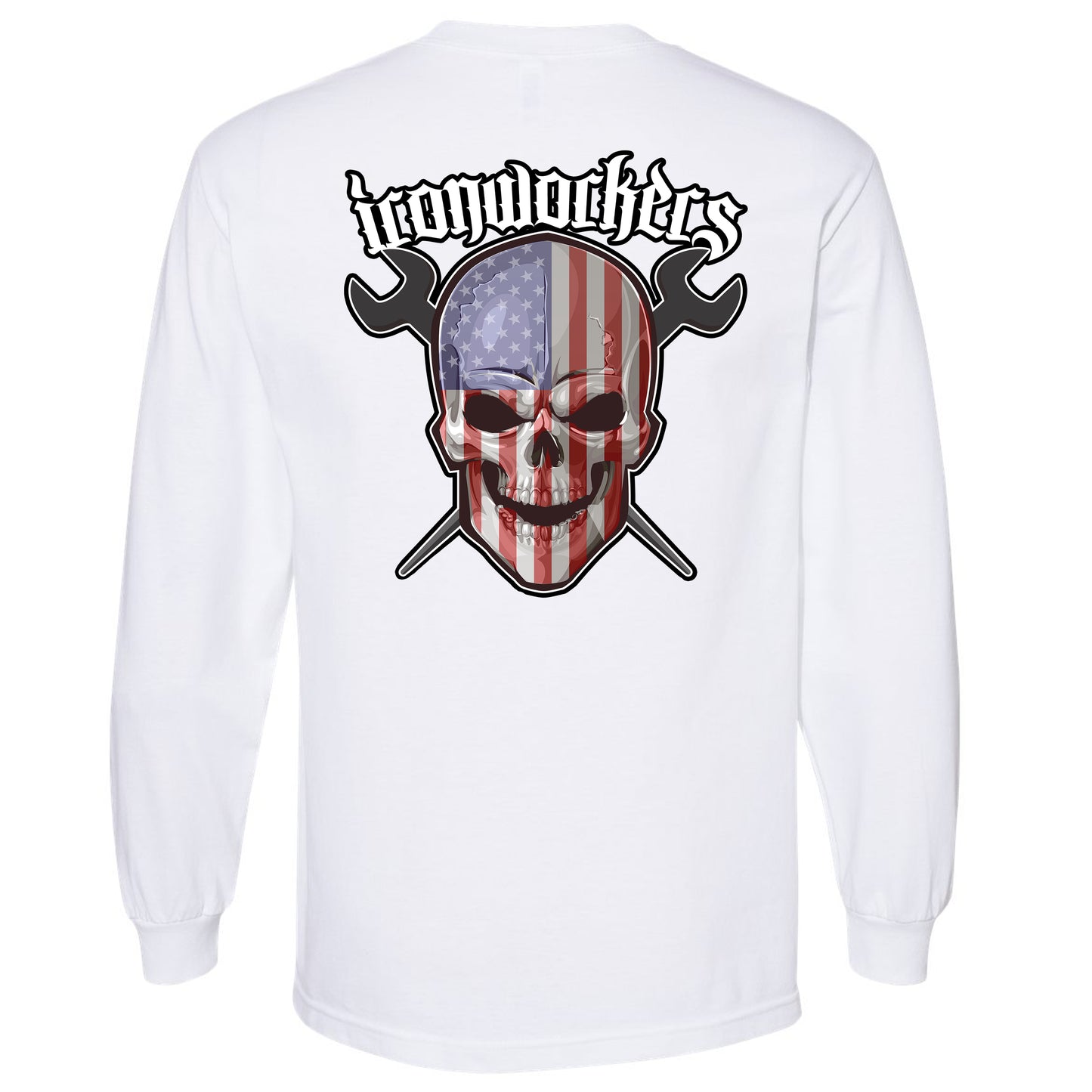 USA SKULL LONG SLEEVE