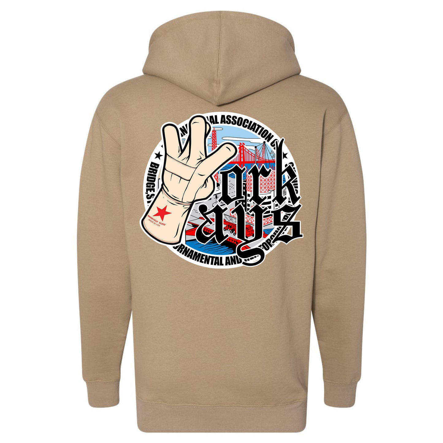 WORK WAYS PULLOVER HOODIE