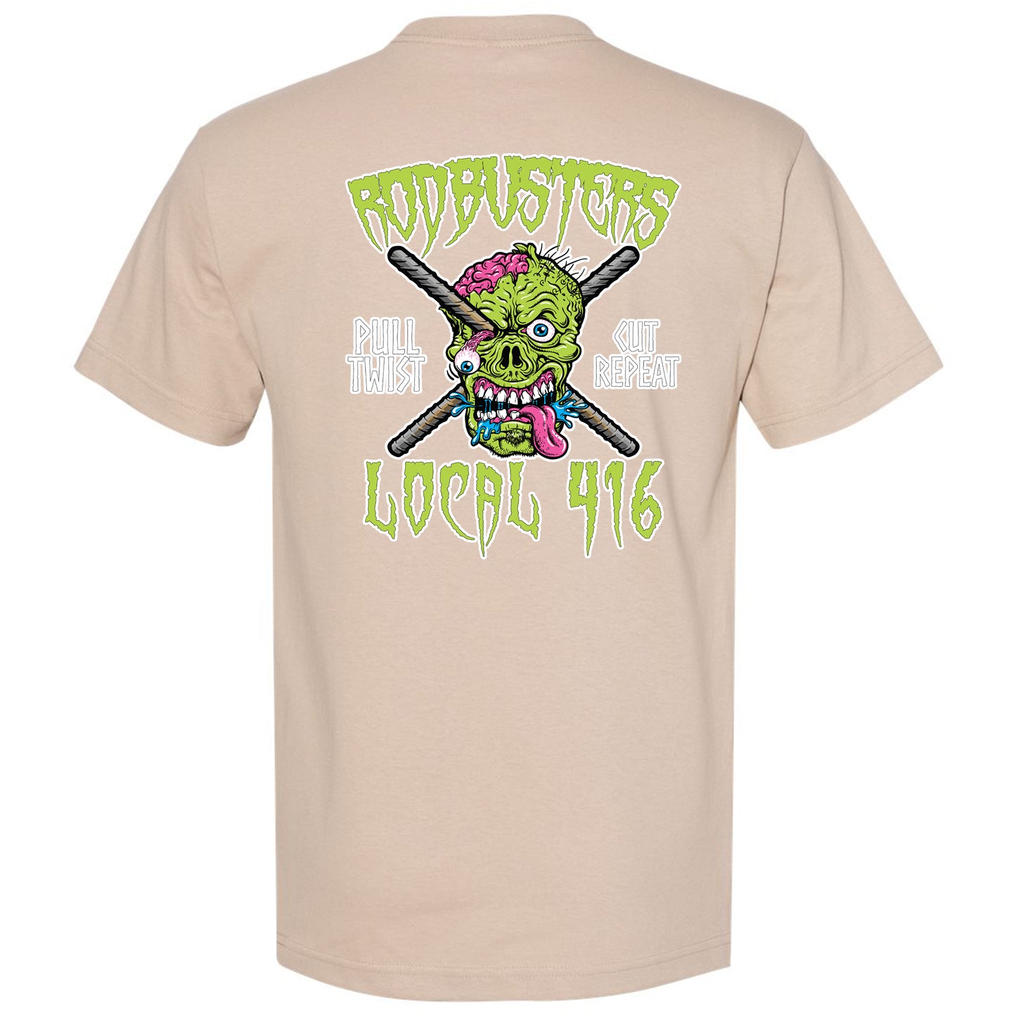 RODBUSTERS ZOMBIE 416 T-SHIRT